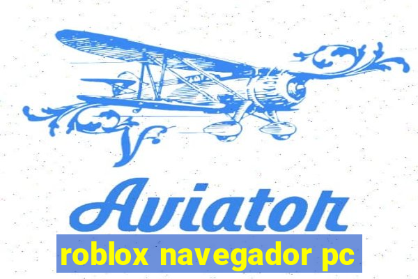 roblox navegador pc